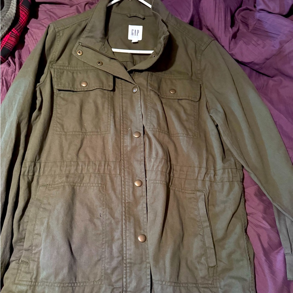 Gap army green jacket